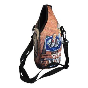 Sam Adams Brewery Tour Growler Carrier Adj Strap Neoprene Beer Carrier 64 oz